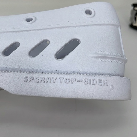 Sperry Top-Sider Shoes Women's 7 White Authentic Original Float Boat Non-Marking - Picture 12 of 13